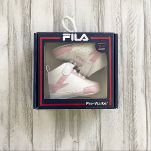 FILA Pre-Walker Baby Girl Shoes 0-6 Months New